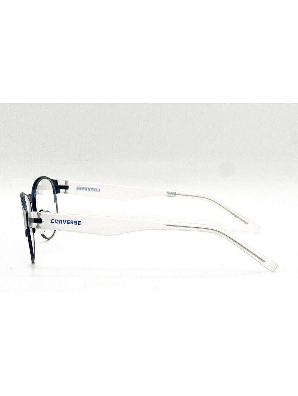 Converse Q030 Clear Blue Authentic Eyeglasses 49-17-135 - Picture 2 of 5